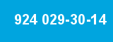 924 029-30-14 924 029-30-14